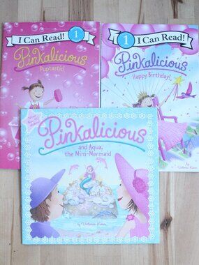 Set of 3 Pinkalicious Paperback Books